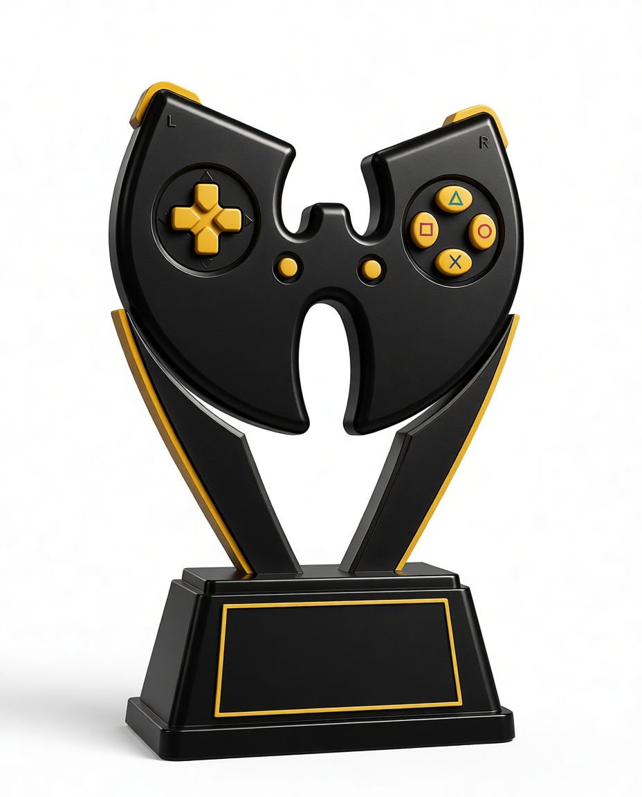 Wu-Tang Gamepad Trophy free 3D printable STL