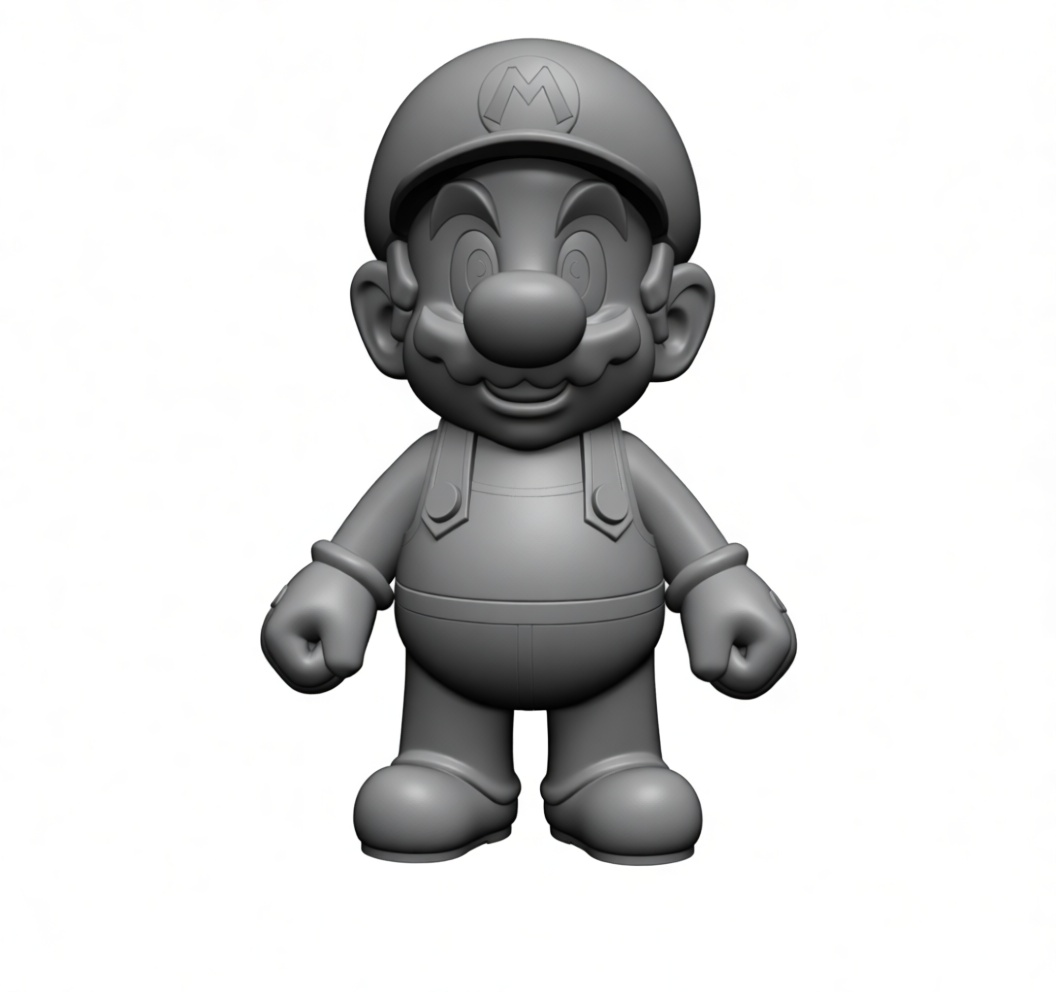 Mario Figurine free 3D printable STL
