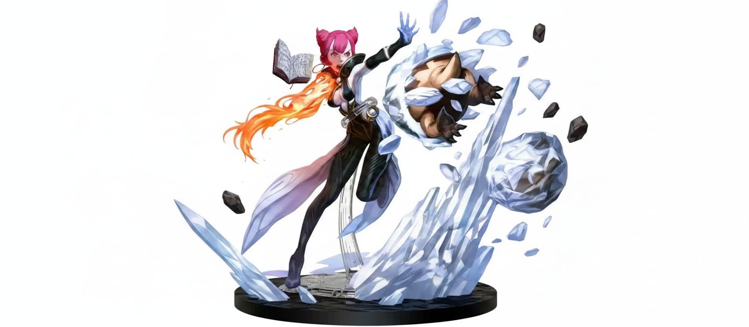 Anivia League Figurine free 3D printable STL