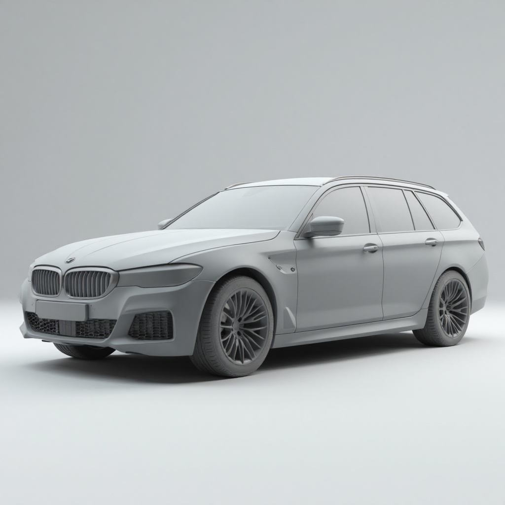 BMW M5 Tourer 2017 Model free 3D printable STL