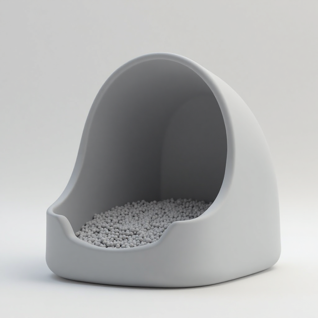 Modern Cat Litter Box free 3D printable STL