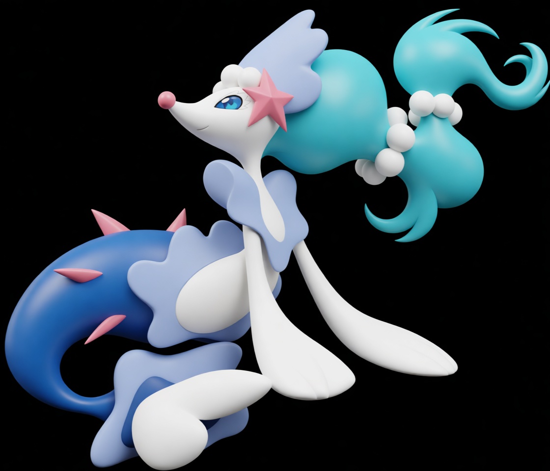 Primarina Figurine free 3D printable STL