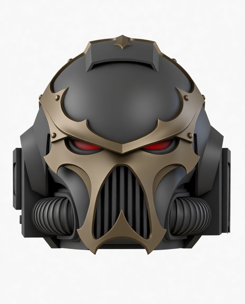 Warhammer Space Marine Helmet free 3D printable STL