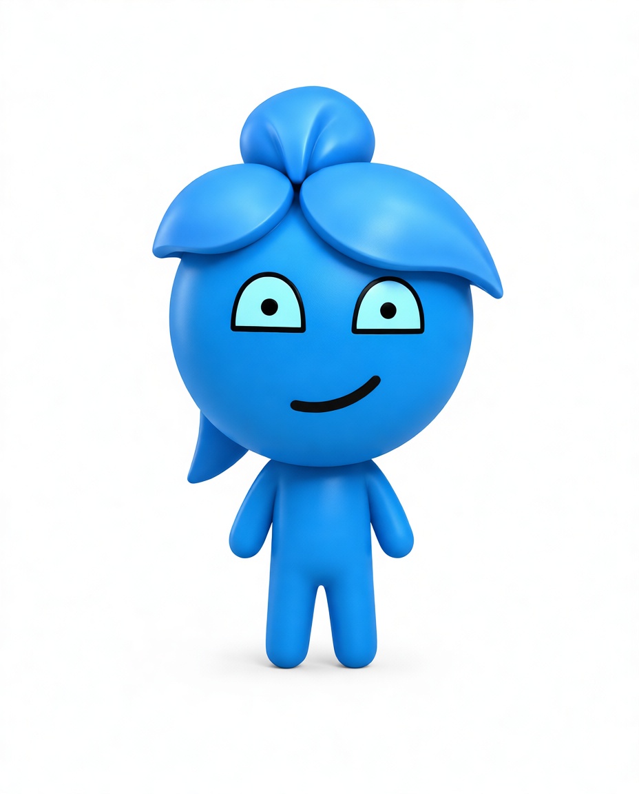 Blue Goo Figurine free 3D printable STL