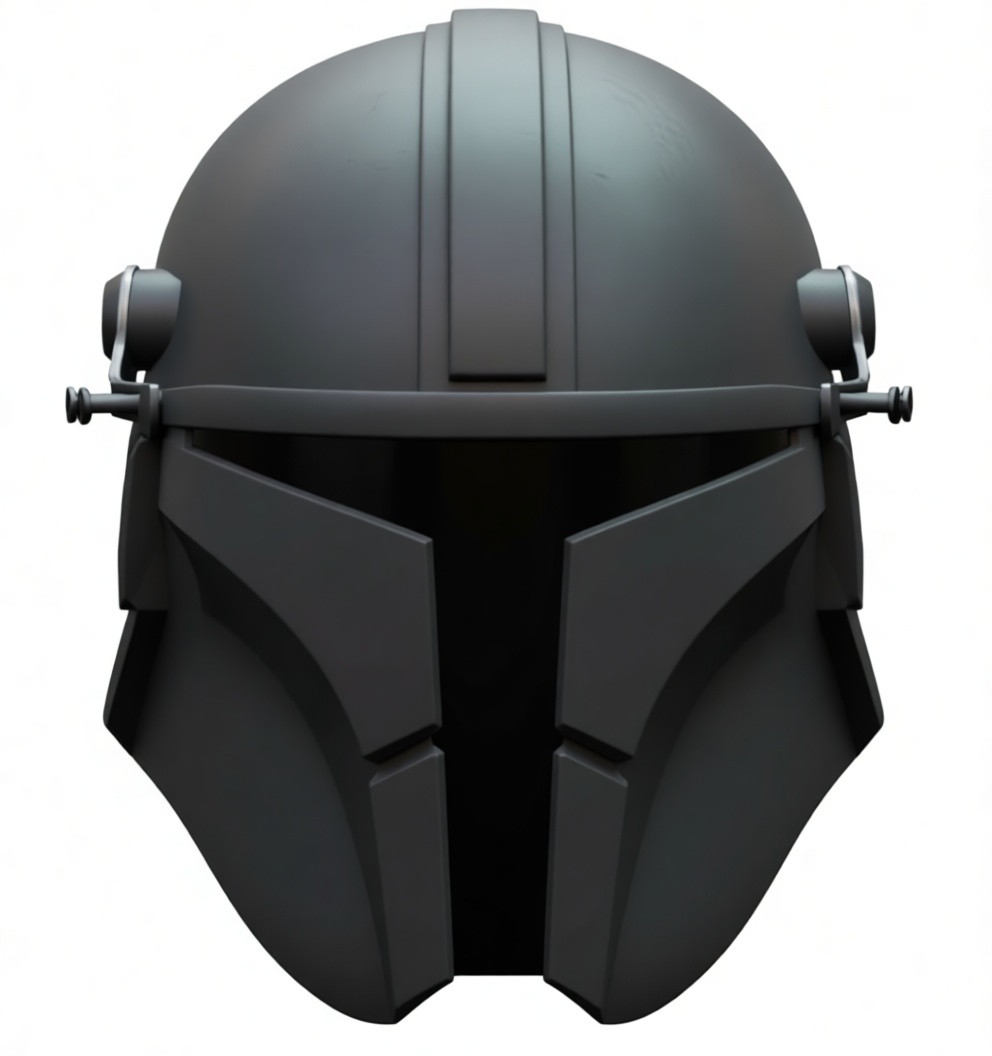 Mandalorian Helmet Model free 3D printable STL