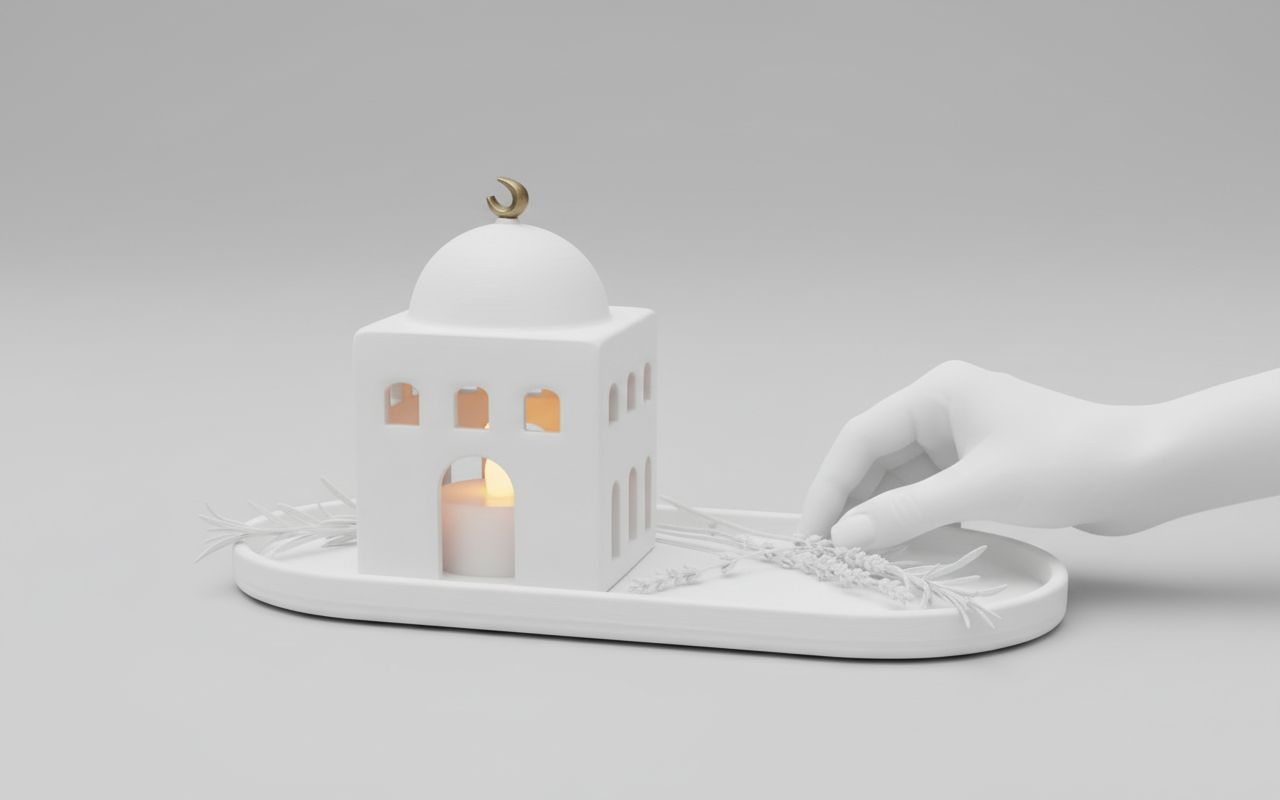 Elegant Candle Holder free 3D printable STL