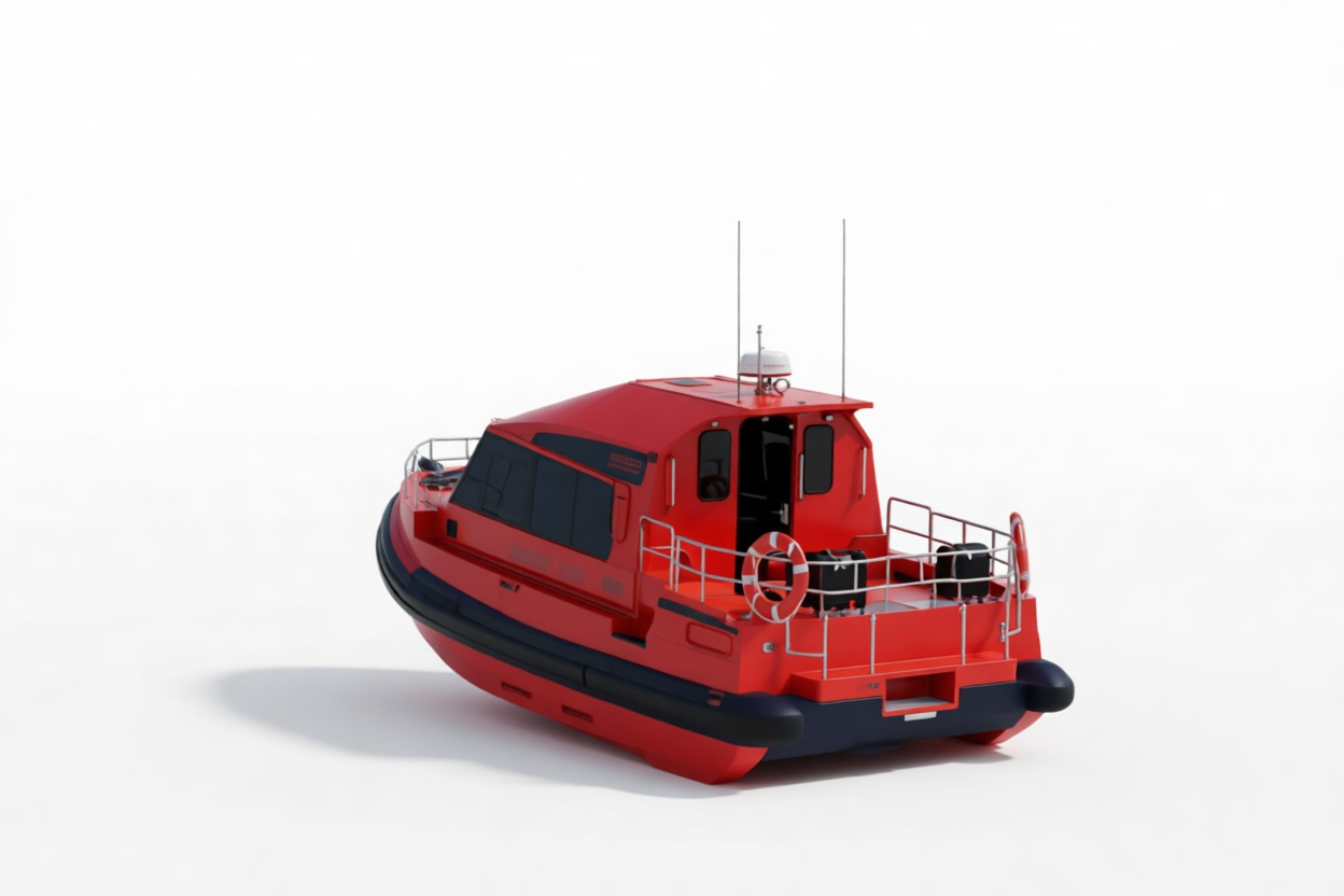 Rescue Pilot Boat Model free 3D printable STL