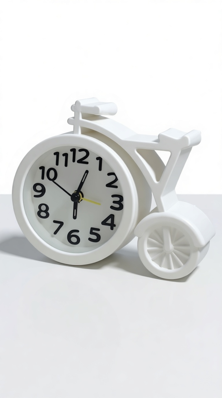 Penny-farthing Clock Model free 3D printable STL
