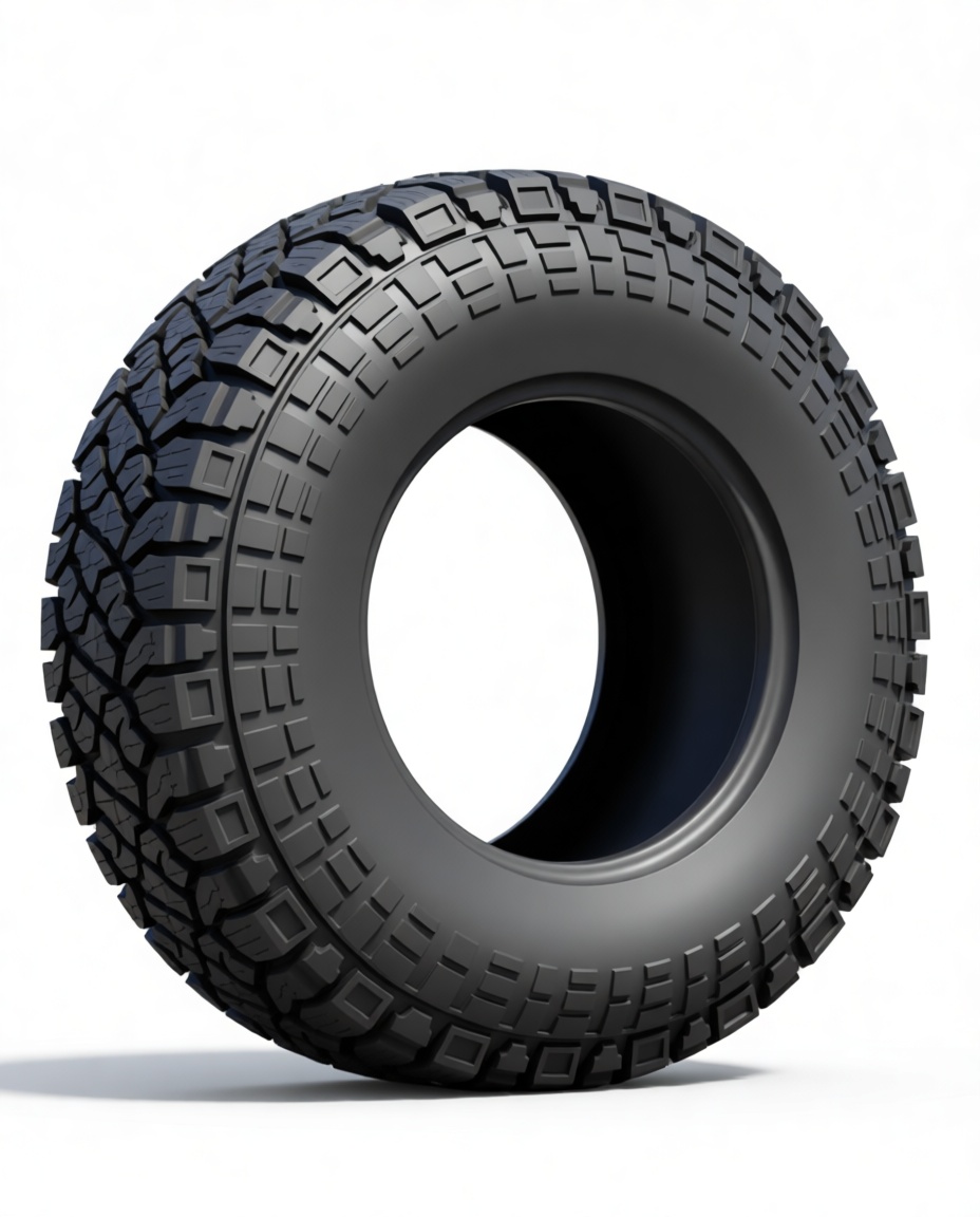 Off-Road Tire Model free 3D printable STL