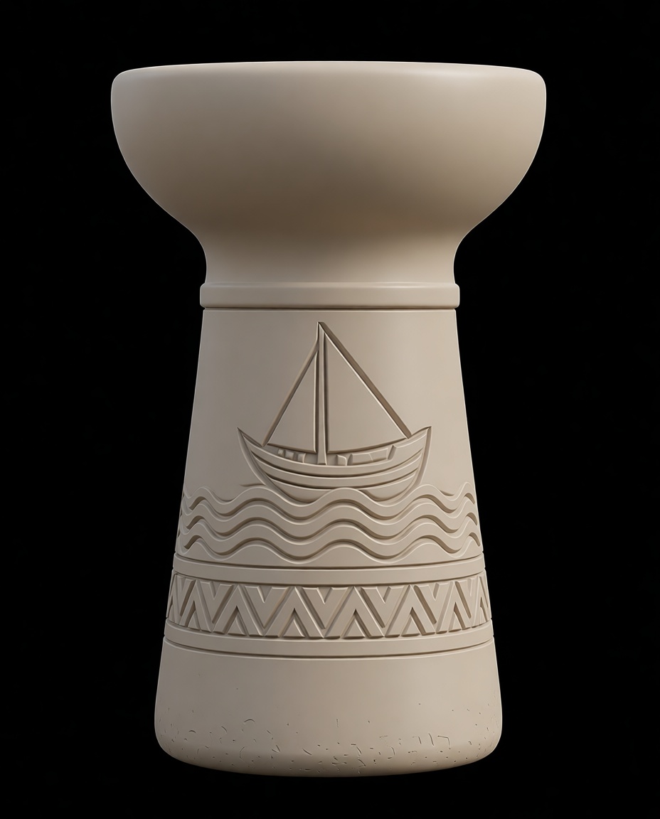Sailboat Decor Vase free 3D printable STL