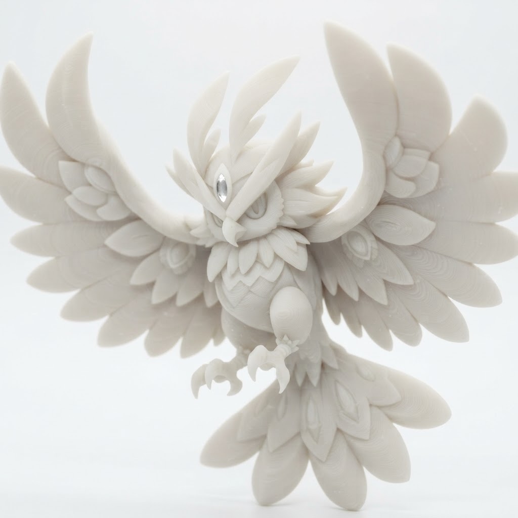 Rowlet Pokémon Figurine free 3D printable STL
