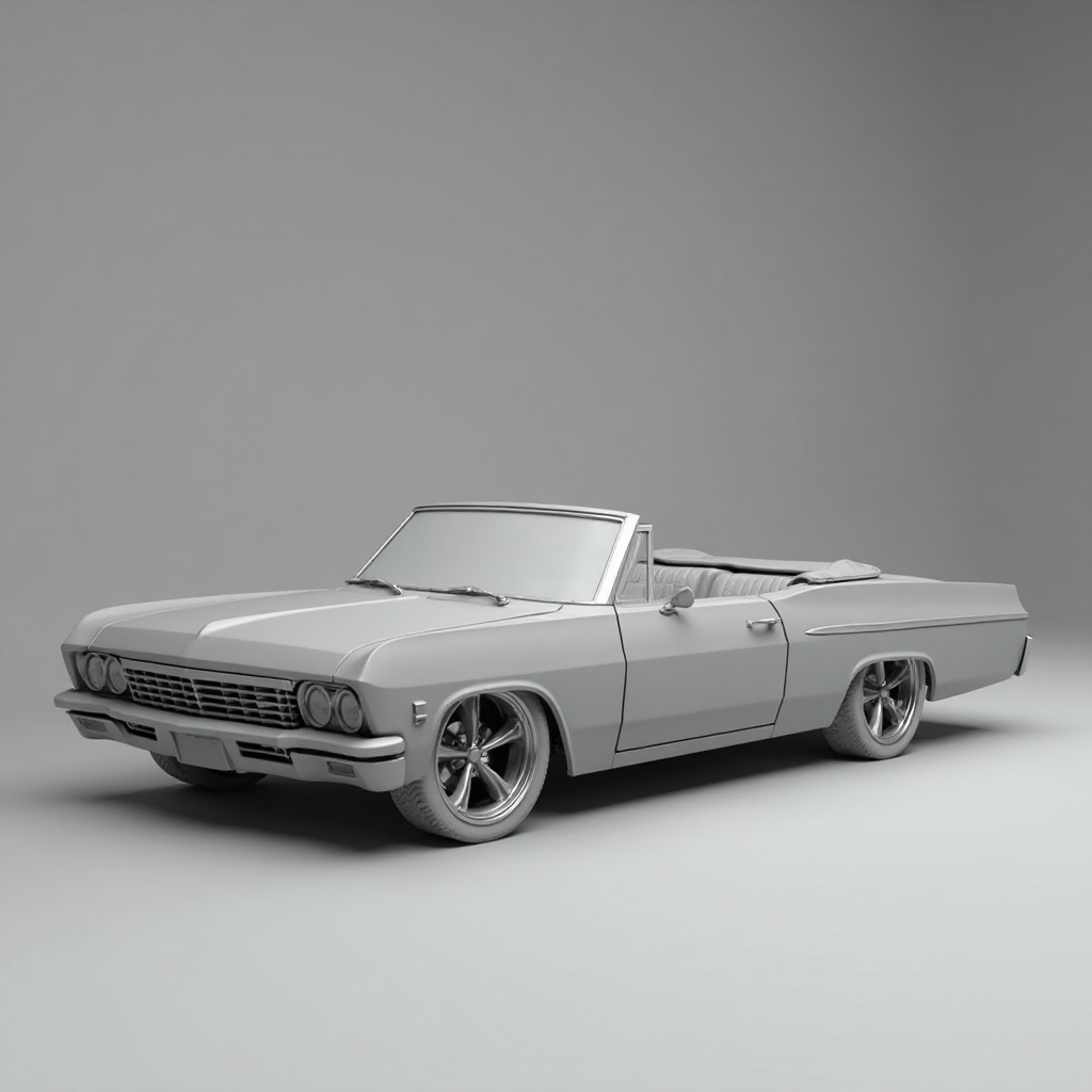 1964 Impala SS Convertible Model free 3D printable STL