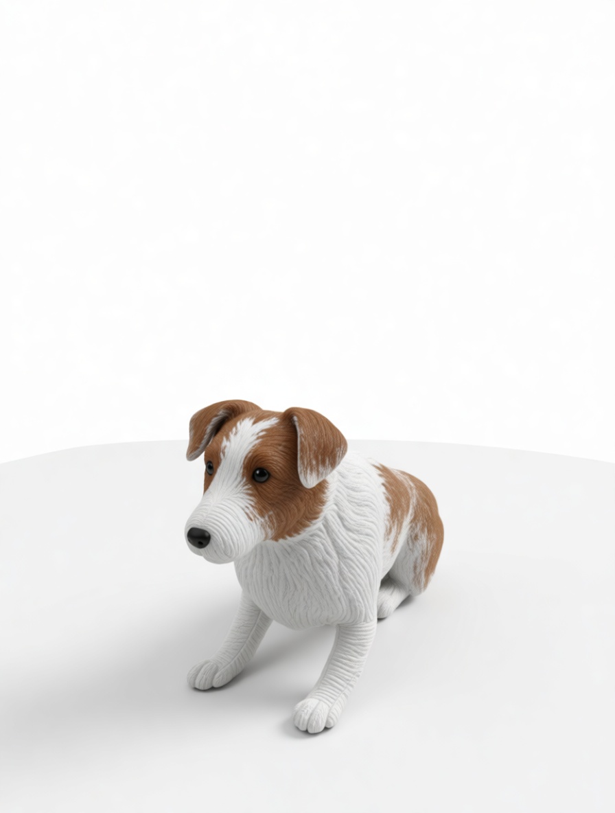 Jack Russell Terrier Figurine free 3D printable STL