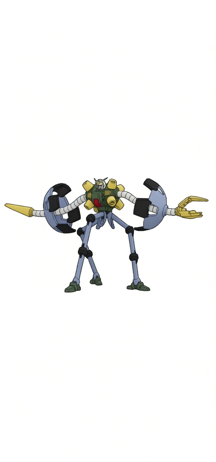 Gacchak Mobile Suit Model free 3D printable STL