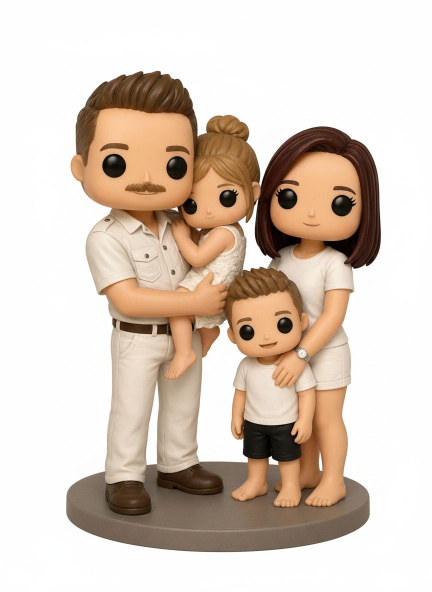 Custom Family Figurine free 3D printable STL