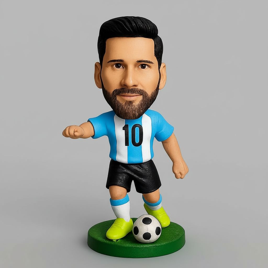 Soccer Star Figurine free 3D printable STL