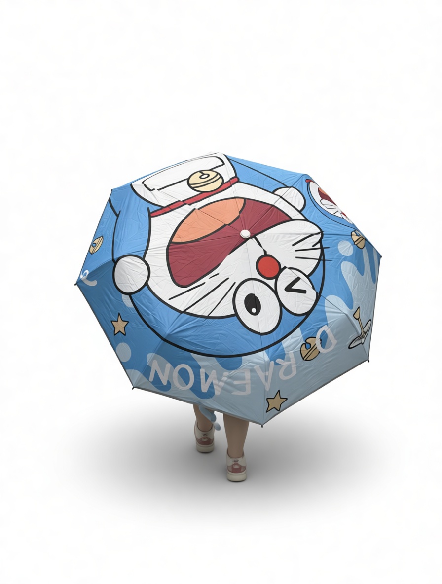 Doraemon Umbrella Model free 3D printable STL