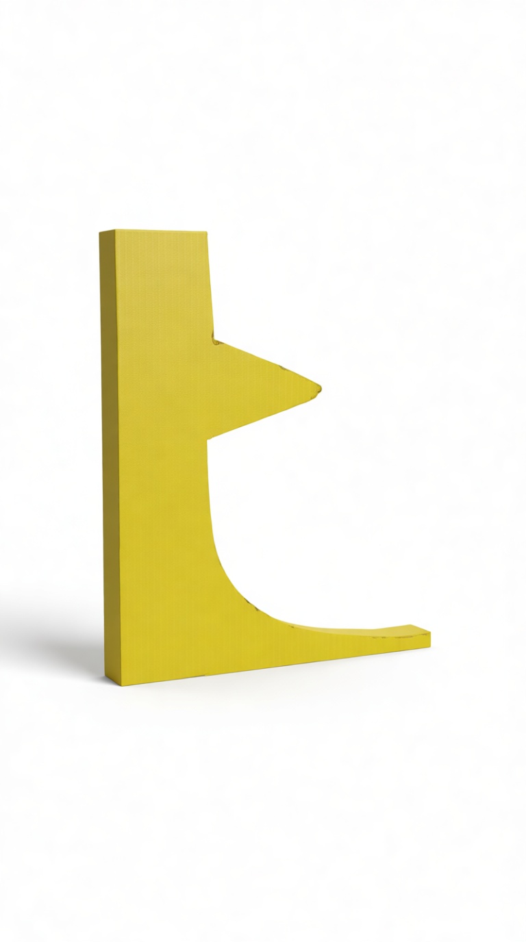 Lowercase T Letter Model free 3D printable STL