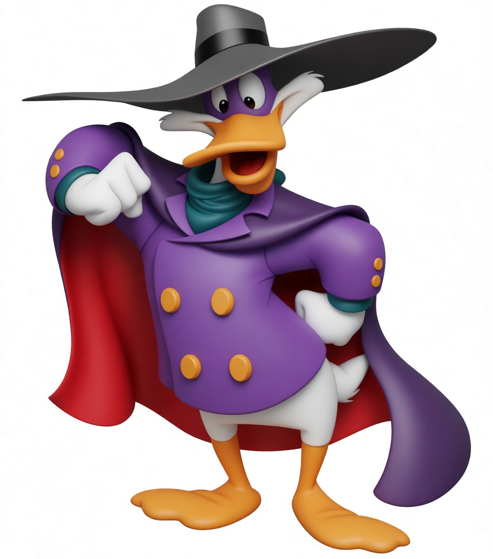 Darkwing Duck Figurine free 3D printable STL