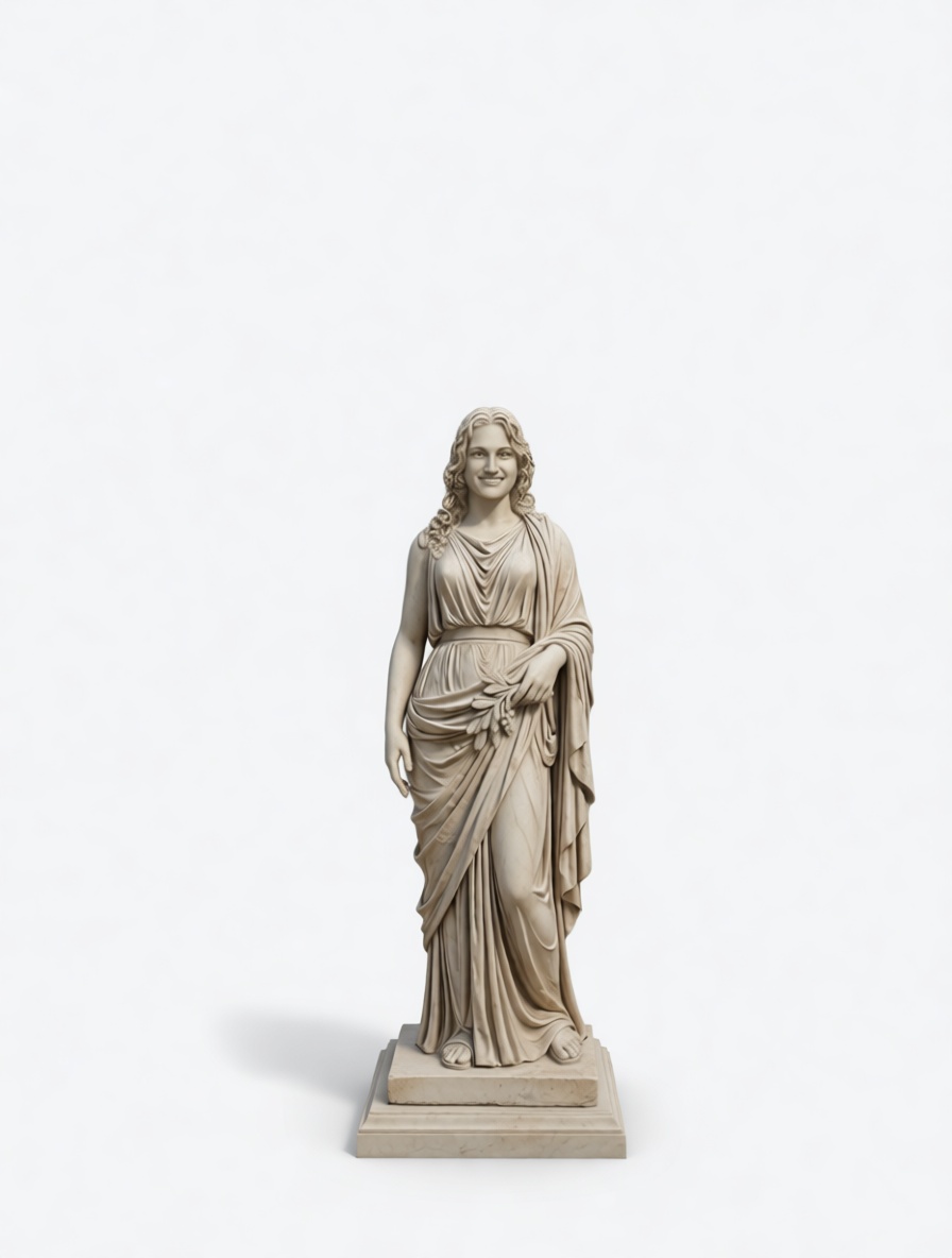 Ancient Greek Woman Statue free 3D printable STL