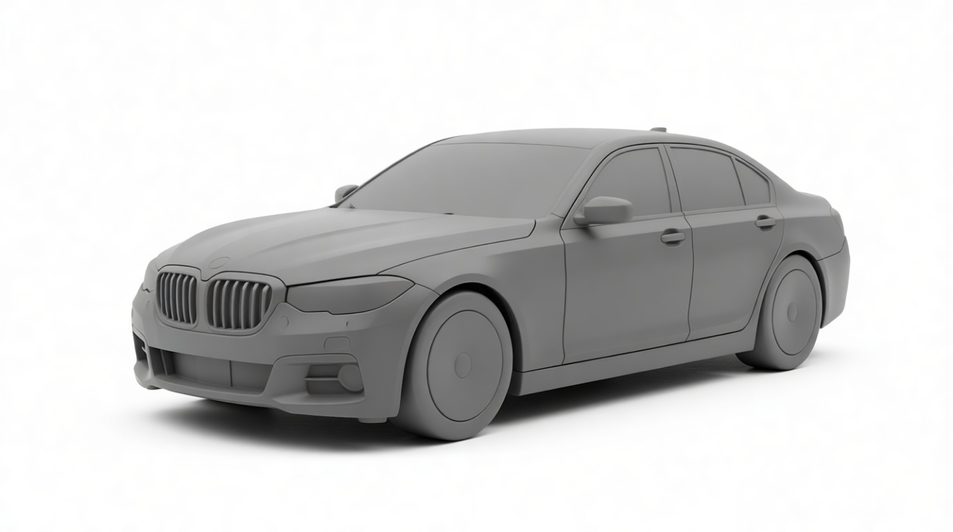BMW 7 Series Model free 3D printable STL
