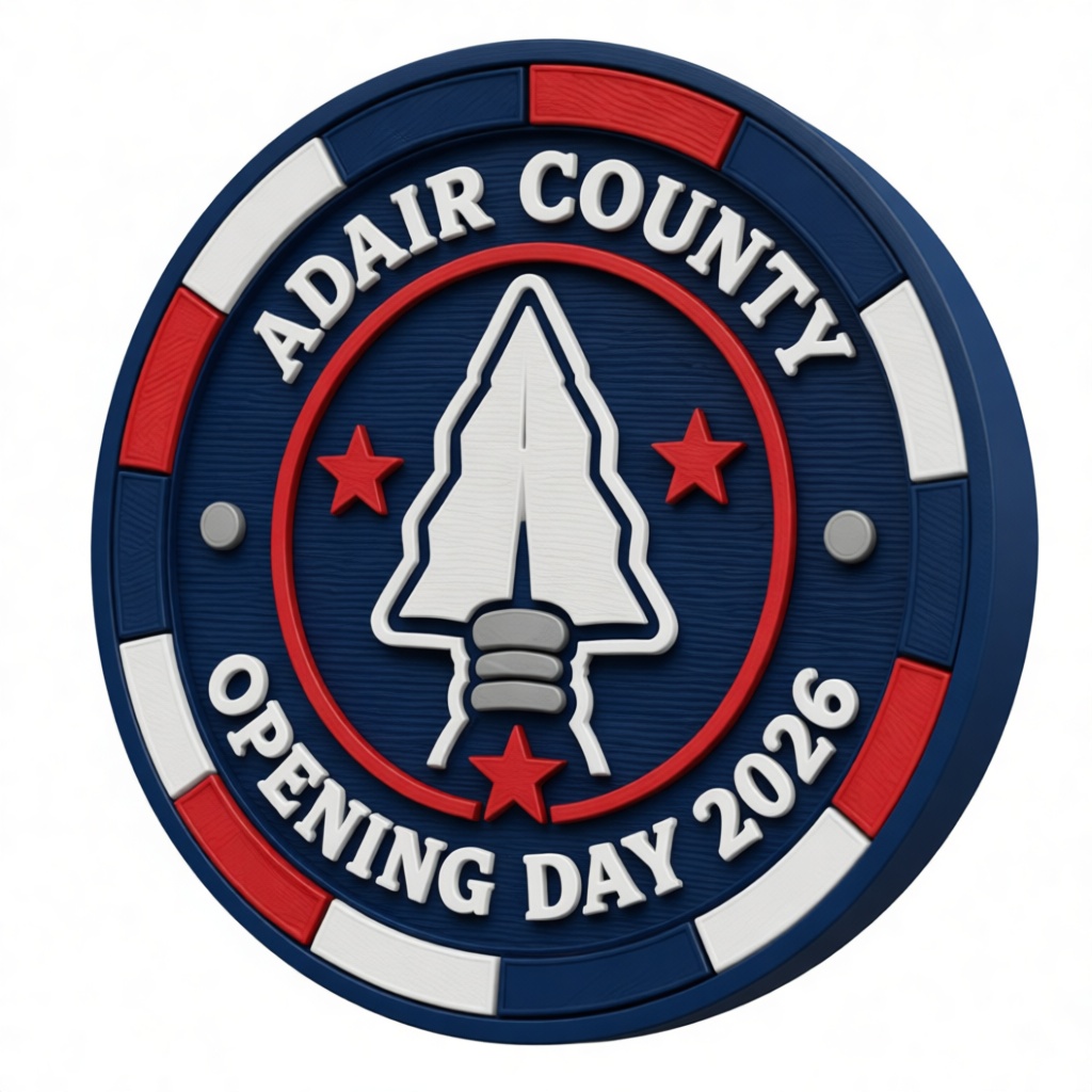 Adair County Opening Day Coin free 3D printable STL