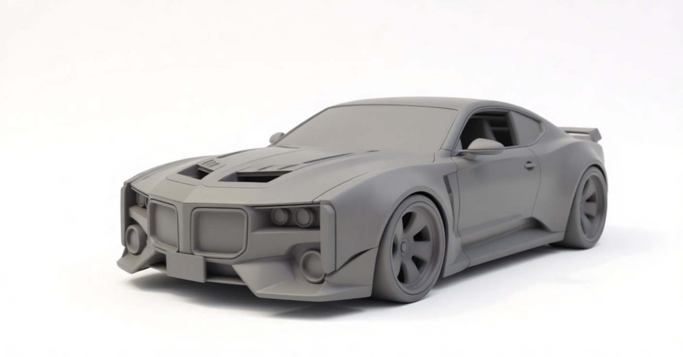 Pontiac Firebird Model free 3D printable STL
