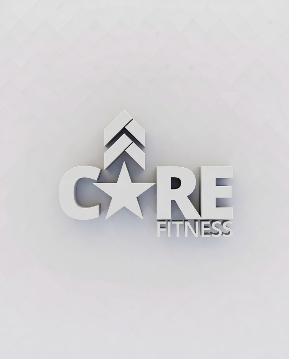 Core Fitness Logo Sculpture free 3D printable STL