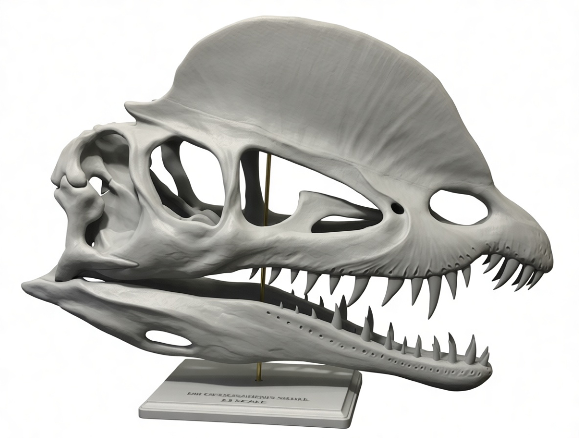 Deinosuchus Skull Model free 3D printable STL