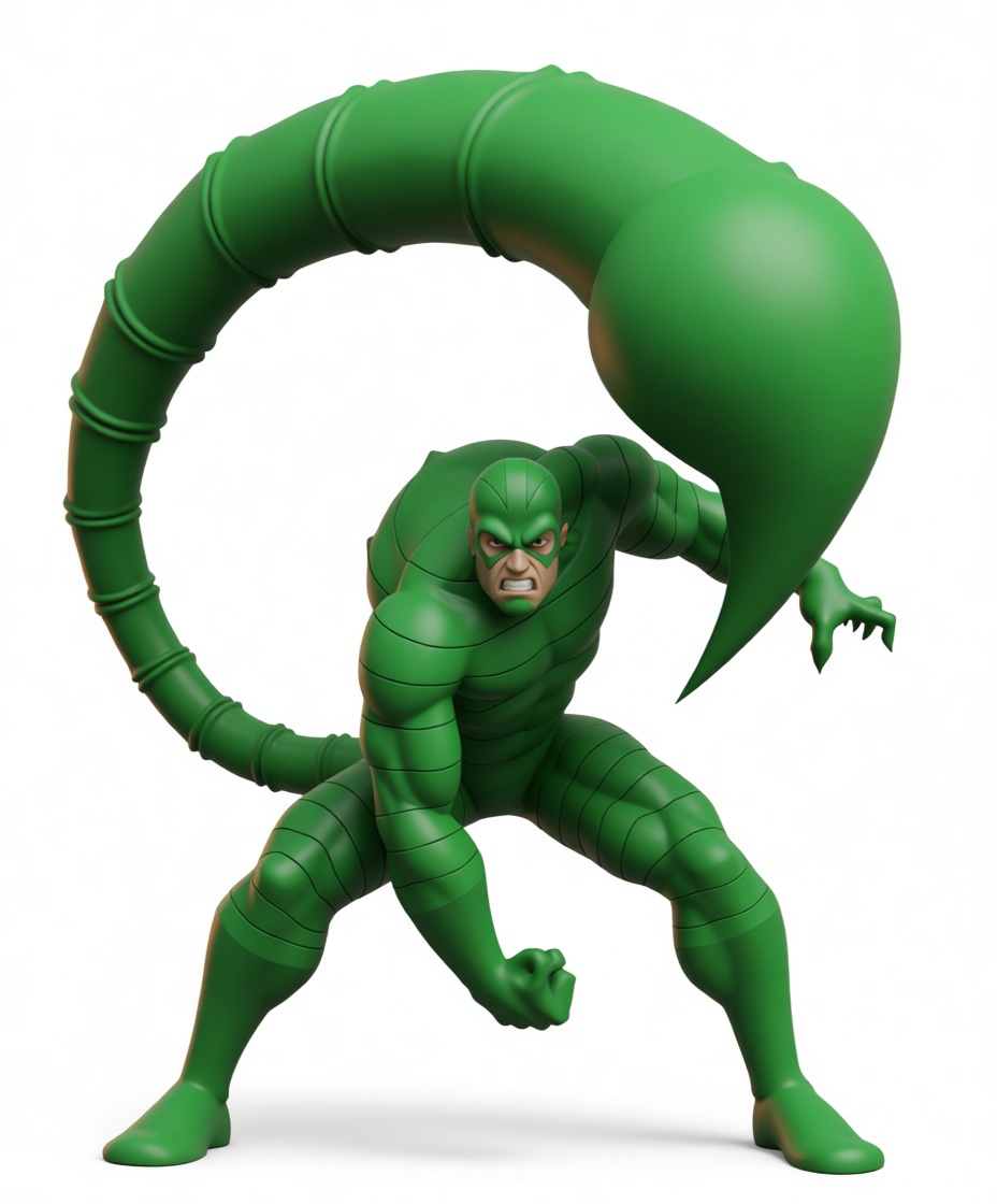 Scorpion Marvel Figurine free 3D printable STL