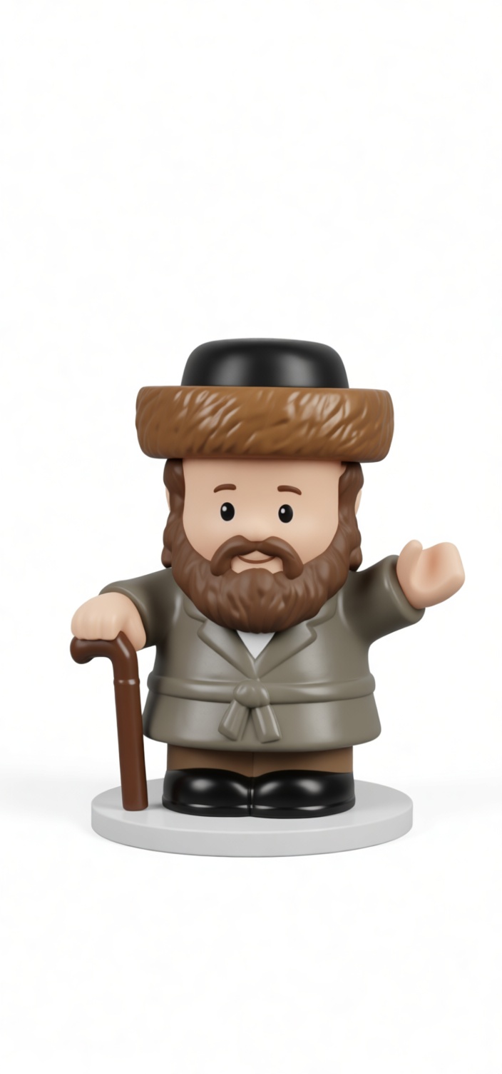 Hasidic Man Figurine free 3D printable STL
