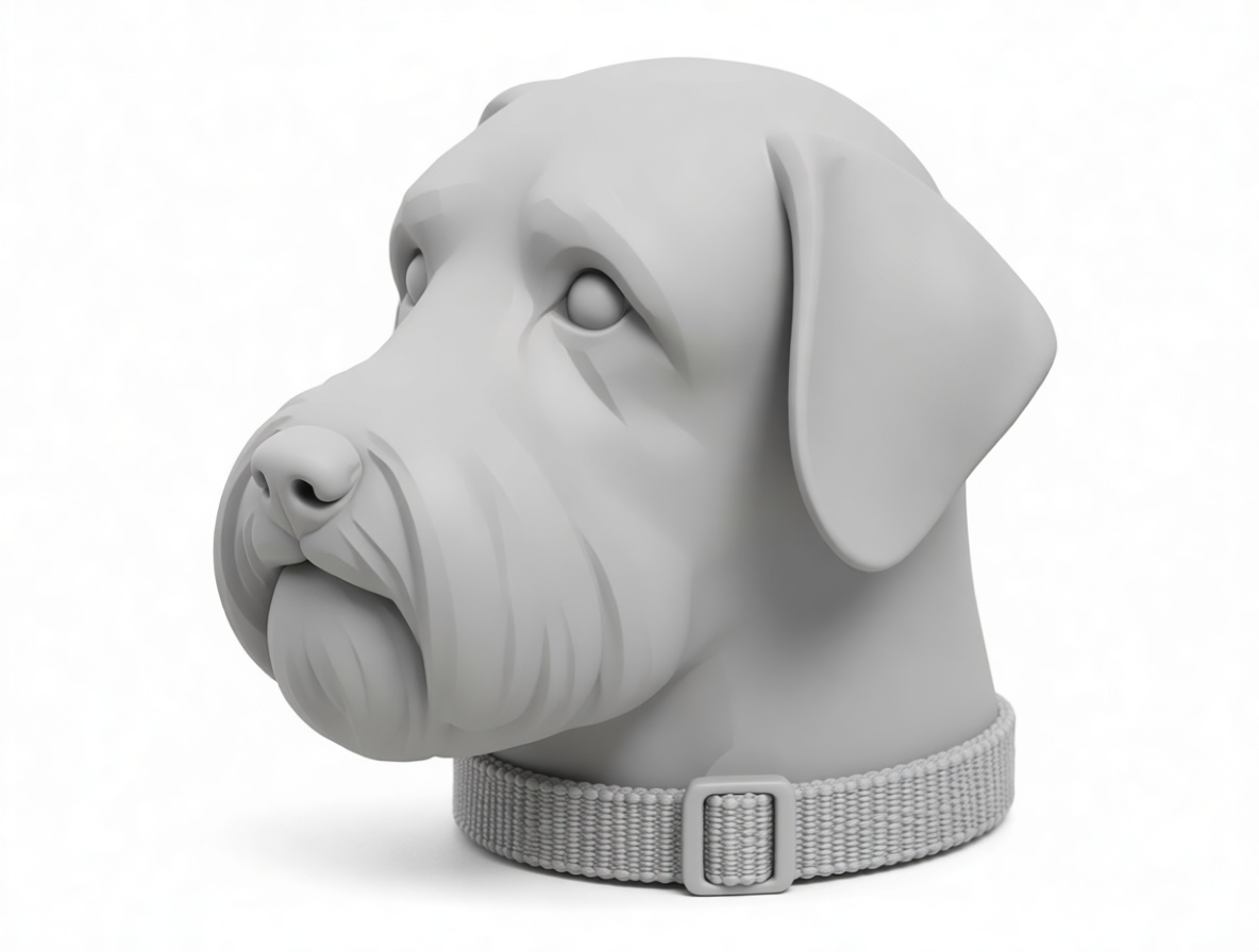 Boxer Dog Bust free 3D printable STL
