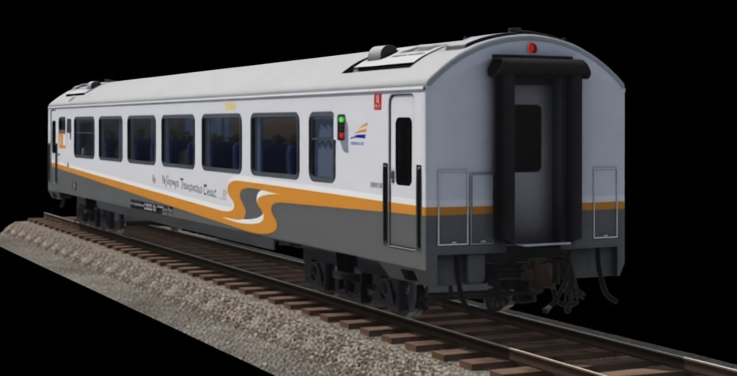 Renfe Intercity Train Car free 3D printable STL