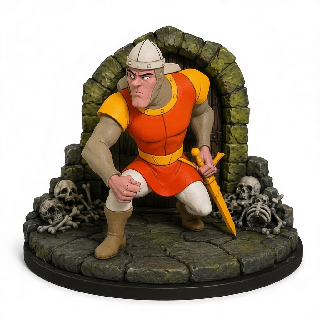Dragon Slayer Figurine free 3D printable STL