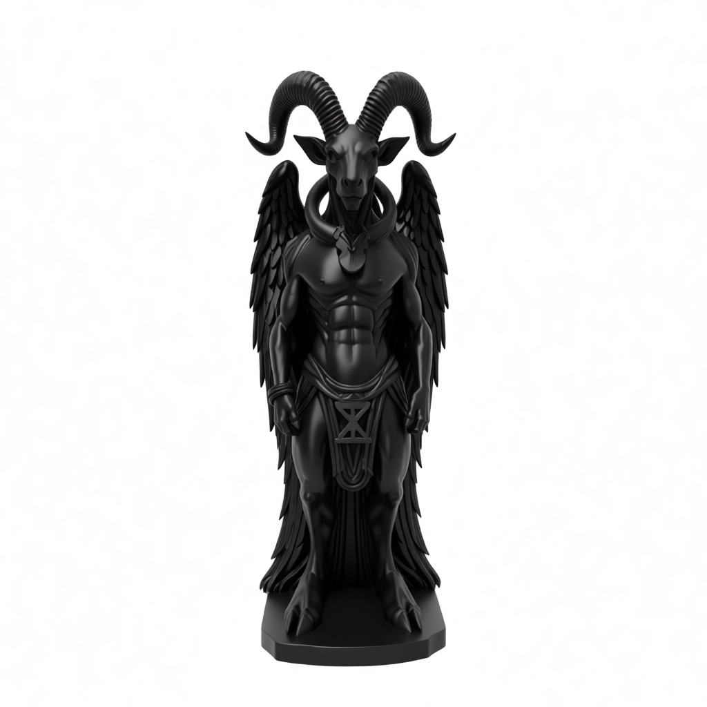 Baphomet Statue free 3D printable STL