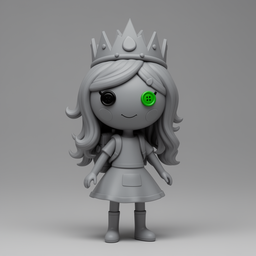 Lalaloopsy Adventure Time Doll free 3D printable STL