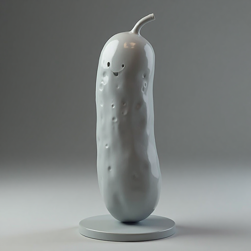 Miniature Pickle Figurine free 3D printable STL
