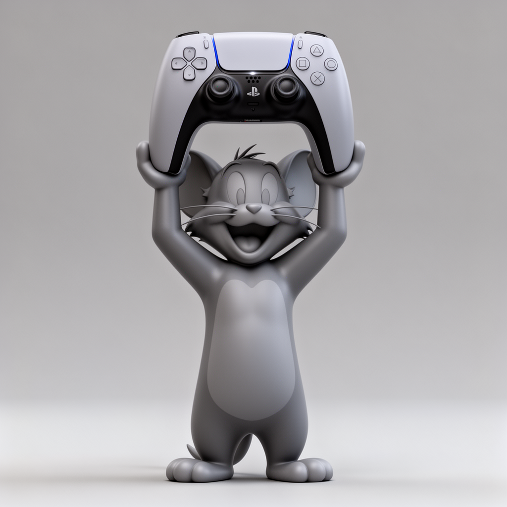 Jerry Mouse Controller Holder free 3D printable STL
