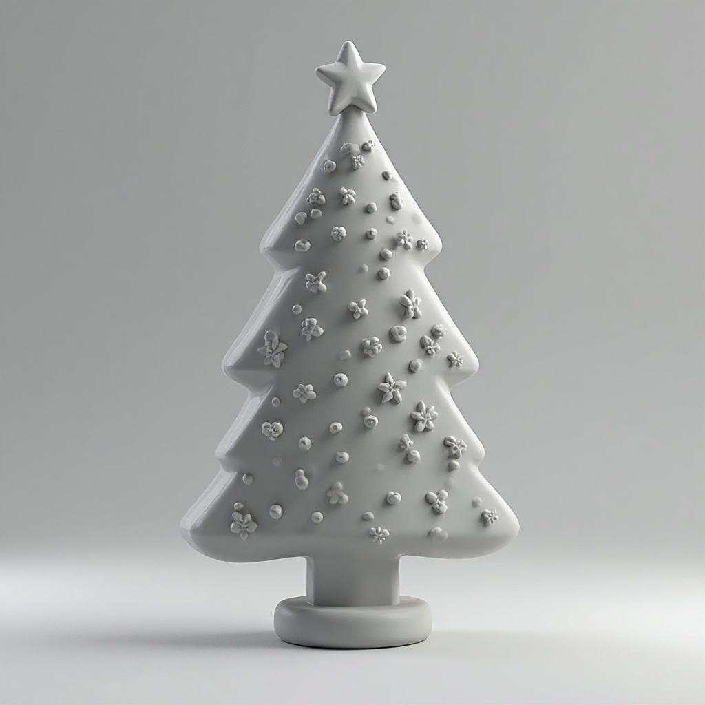 Gingerbread Tree Ornament free 3D printable STL