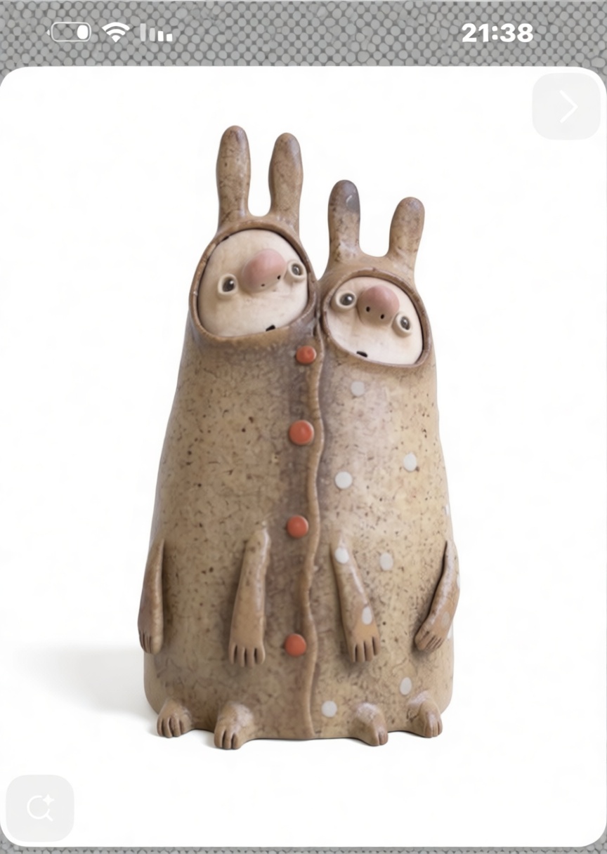 Cute Duo Figurine free 3D printable STL