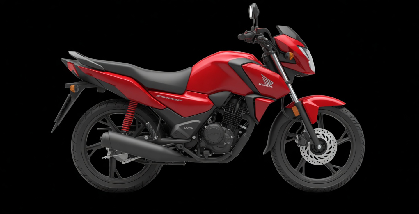 Honda CB125F Motorcycle Model free 3D printable STL