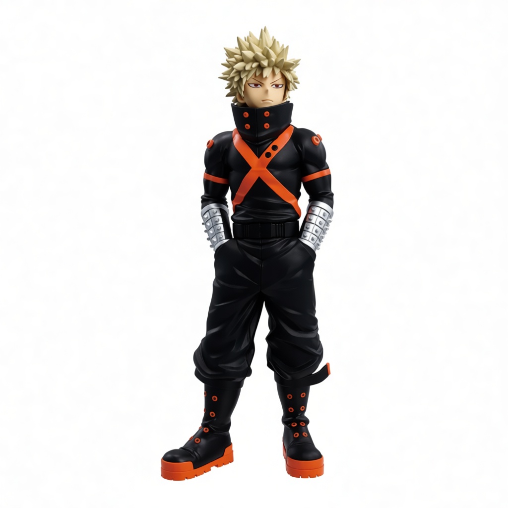 Katsuki Bakugo Figurine free 3D printable STL