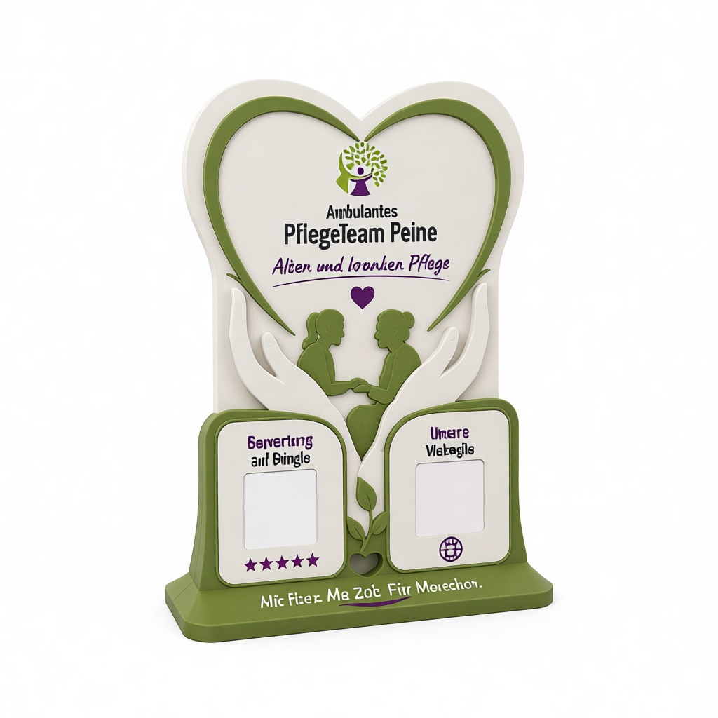 PflegeTeam Peine Care Plaque free 3D printable STL