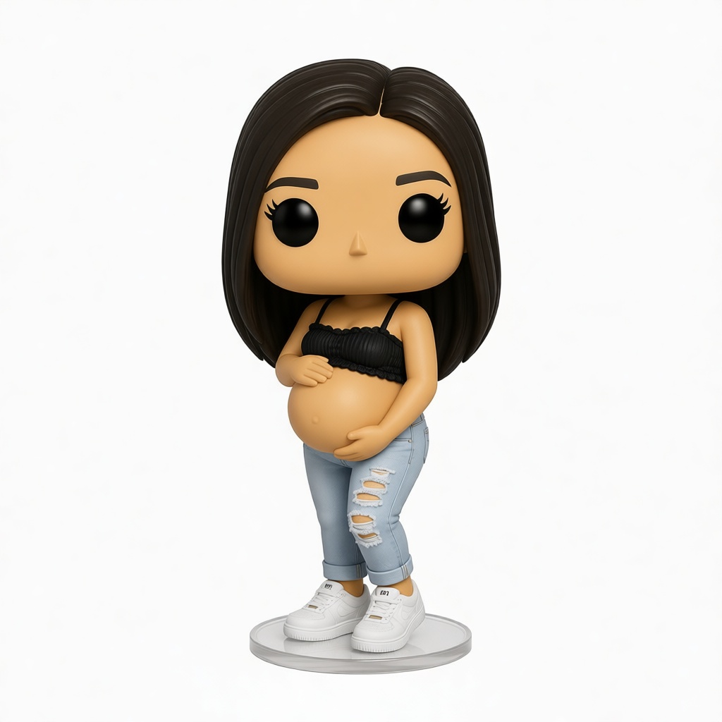 Pregnant Woman Figurine free 3D printable STL