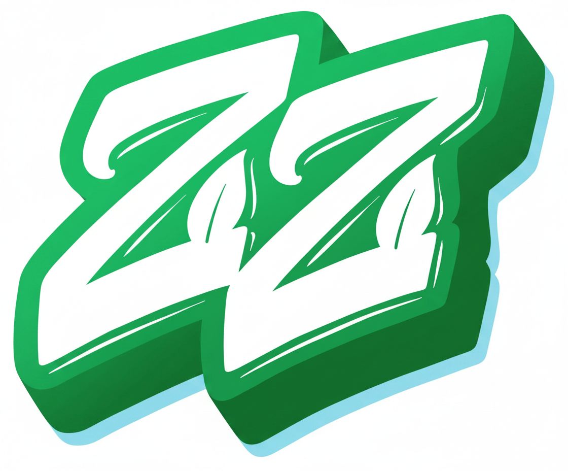 ZZ Logo Sculpture free 3D printable STL
