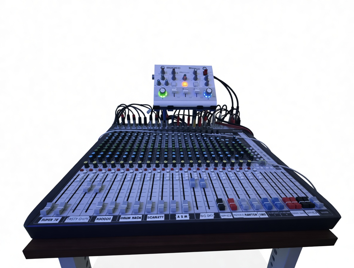 Audio Mixer Console Model free 3D printable STL