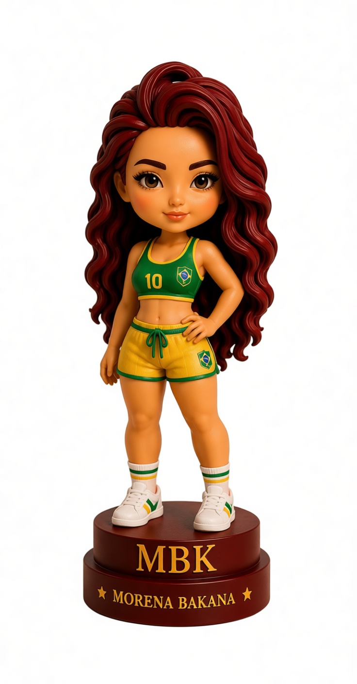 Morena Bakana Figurine free 3D printable STL