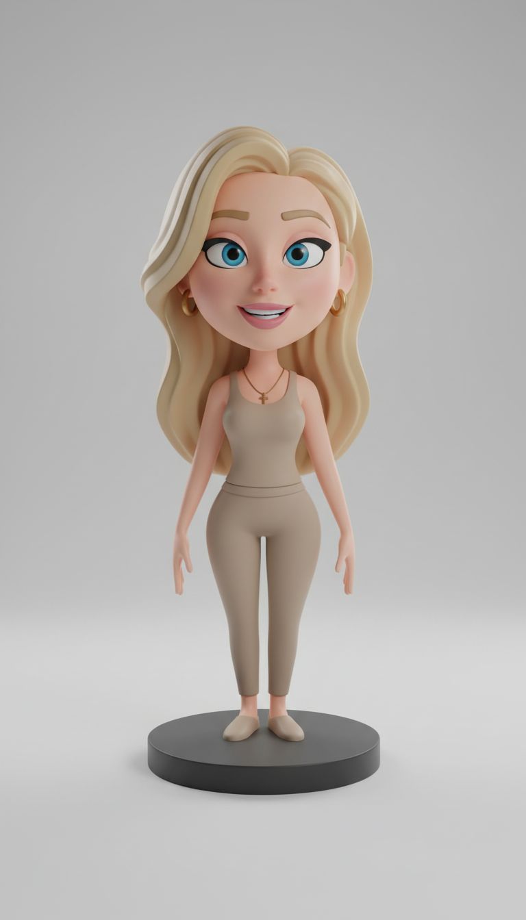 Stylish Character Model free 3D printable STL