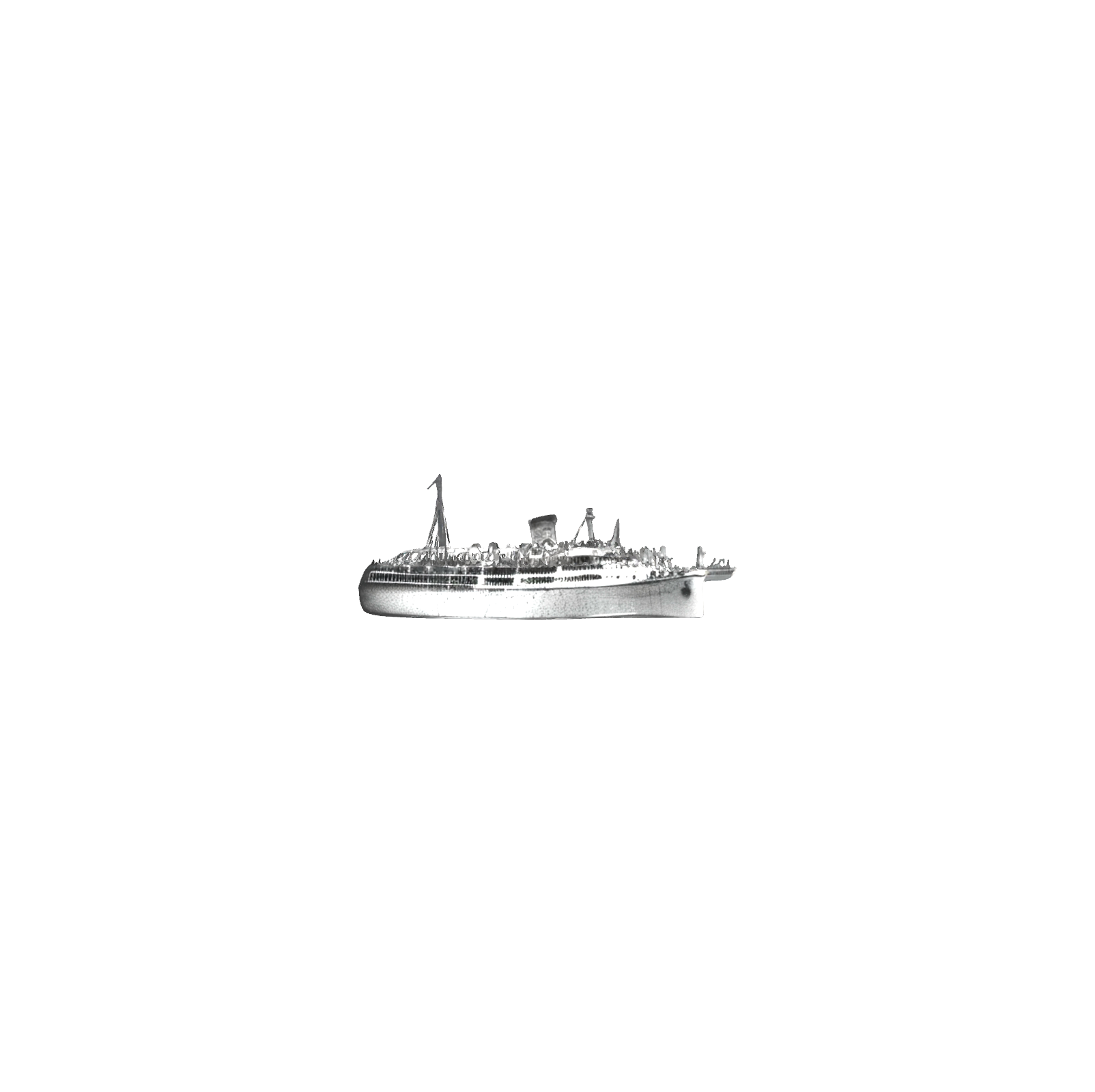 Passenger Ship free 3D printable STL