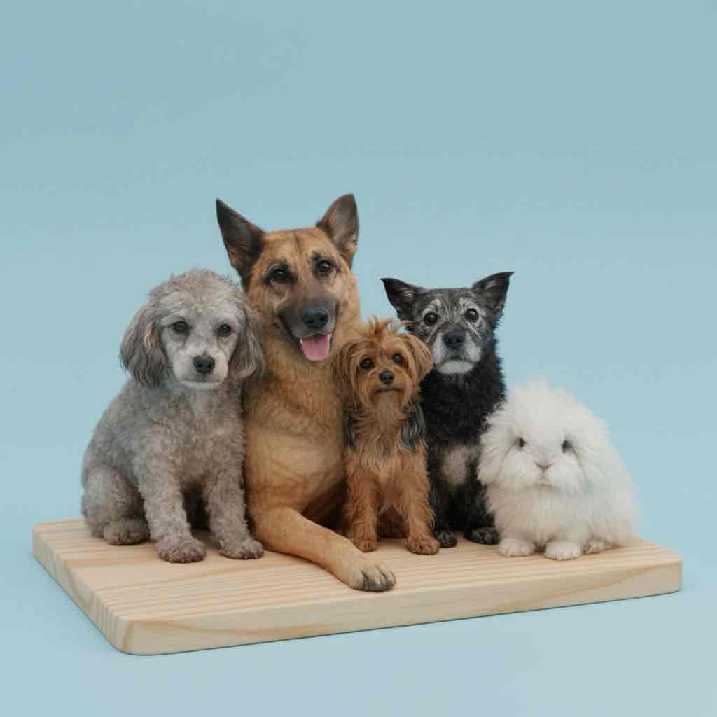 Group of Pets free 3D printable STL